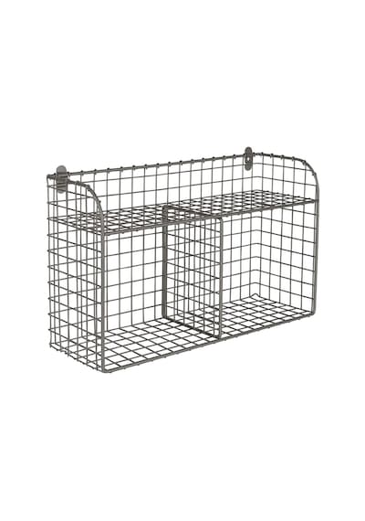 Metal Banyo Mutfak Duvar Rafı Wd107 Siyah