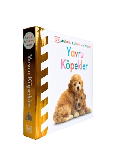 Dk Bebek Dokun Ve Hisset Serisi - Yavru Köpekler
