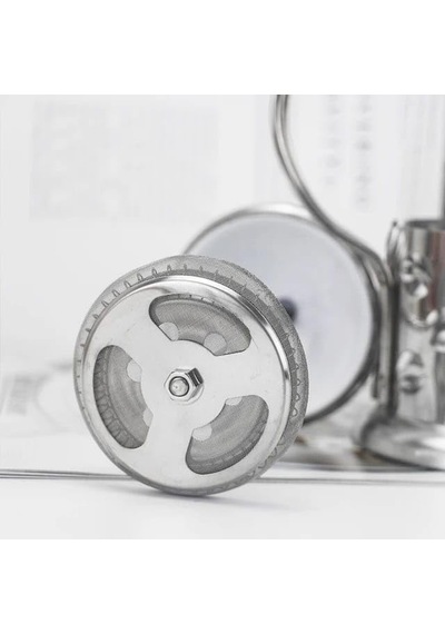 Orret Home Metal Saplı Borosilikat French Press, Termisil Süzgeçli Demlik, Bitki Çayı, Kahve Ve Ada Çayı İçin Diğer