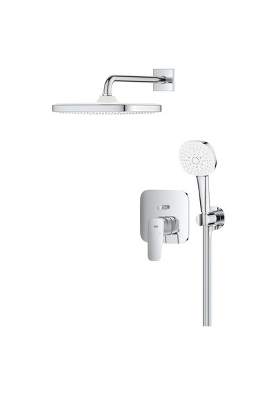 Grohe Cubeo Duş Sistemi Tempesta 250 İle - 1053360000 Gümüş