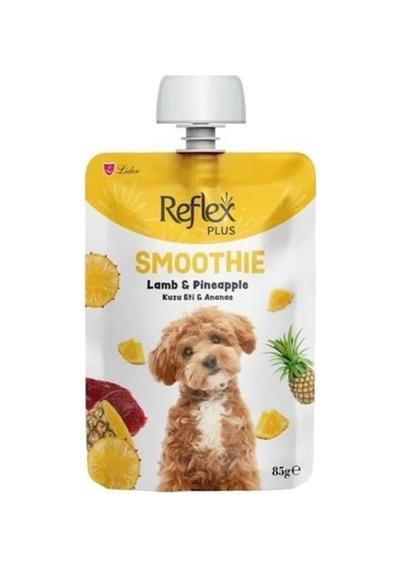 Plus Smoothie Kuzu Etli Ve Ananaslı Likit Köpek Ödülü 85 Gr X 3 Adet