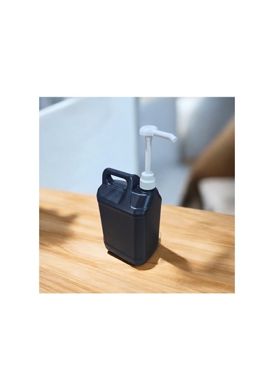 5 Litre Pompalı Bidon/sabunluk Siyah Siyah