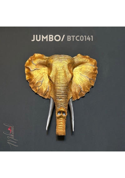 Jumbo Afrika Duvar Fili, Baş Heykeli, Şimdiye Kadar Görülen En