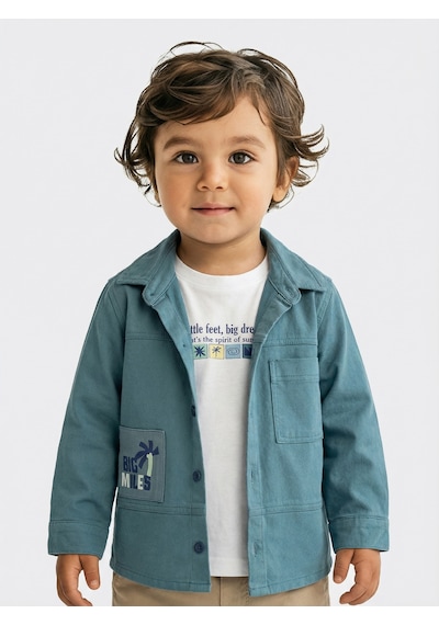 Xo Kids Erkek Çocuk Ceket 1-4 Yaş 48621 İndigo
