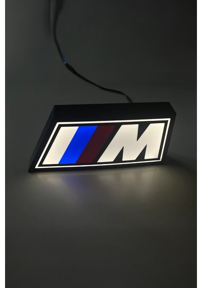 Bmw Dekoratif Aydınlatma Led Gece Lambası Beyaz