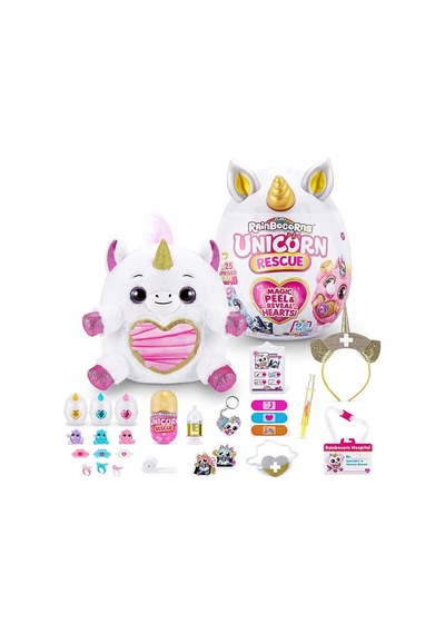 Rainbocorns Unicorn Rescue Dev Sürpriz Unicorn Peluş