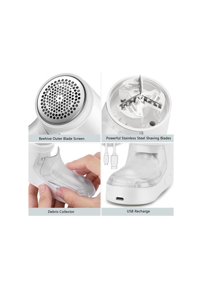 Lm708 Şarjlı Tüy Toplayıcı & Kumaş Tüy Alma Makinesi Tiftik Temizleyici Lint Remover