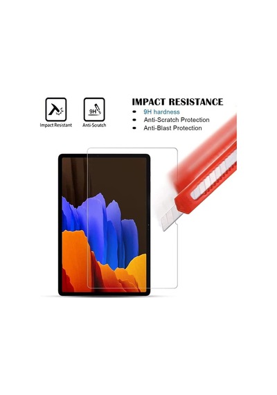 Galaxy Uyumlu Tab S7 Plus T970 Fuchsia Tablet Blue Nano Screen Protector