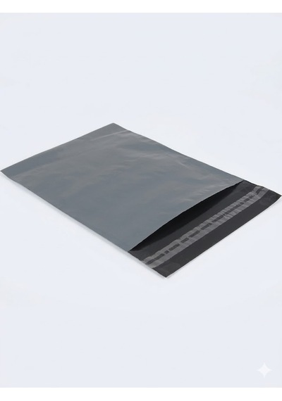 Ambalaj Marketim - Büyük Boy Cepsiz Kargo Poşeti 35x45 + 5 Cm 100 Adet