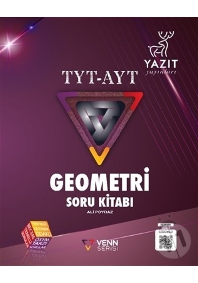 Yazıt Venn Serisi Yks Tyt Ayt Geometri Soru Kitabı