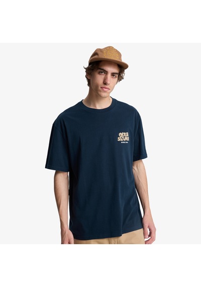 Quiksilver Fruits Tide Erkek Lacivert T-shirt Eqyzt08296