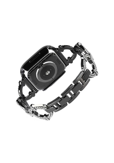 Apple Uyumlu  Watch 7 45 MM Krd-57 Metal Kordon