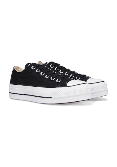 Converse Chuck Taylor All Star Lift Kadın Günlük Spor Ayakkabı 56 - Siyah