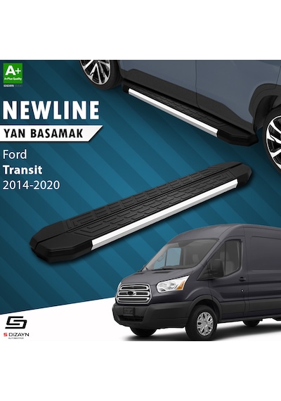 S-dizayn Ford Transit 5 Newline Krom Yan Basamak 283 Cm 2014-2020