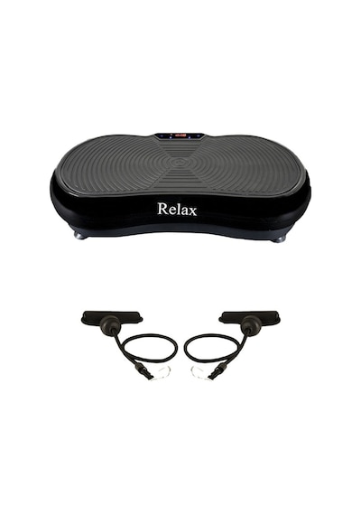 Relax Fit Titreşimli Egzersiz Fitness Aleti Slim 2d Vibration Plate Siyah