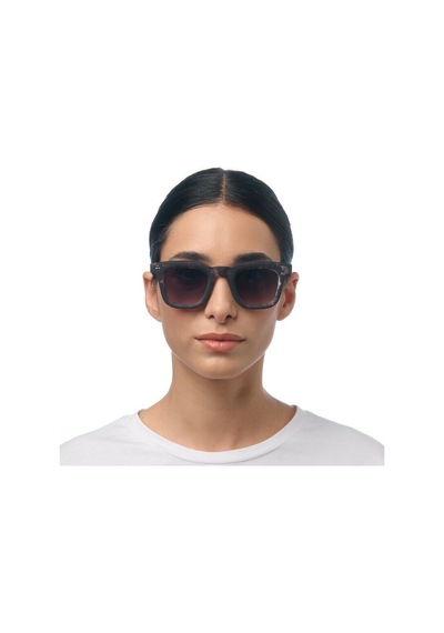 Okkia Firenze Unisex Güneş Gözlüğü Dirty Havana / Lens: Siyah Gradyan Koyu Kahverengi