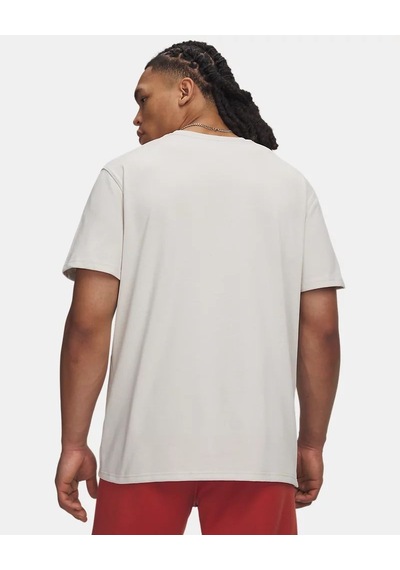 Under Armour Ua M Logo Emb Heavyweıght Ss Erkek T-shirt 1373997-110 Çok Renkli
