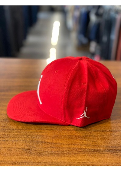 Air Jordan Nakış Kırmızı Hiphop Snapback Rapper Basket Cap Şapka