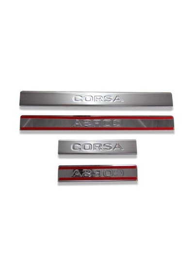 Opel Corsa C Krom Kapı Eşiği 2000-2007 Arası P.Çelik