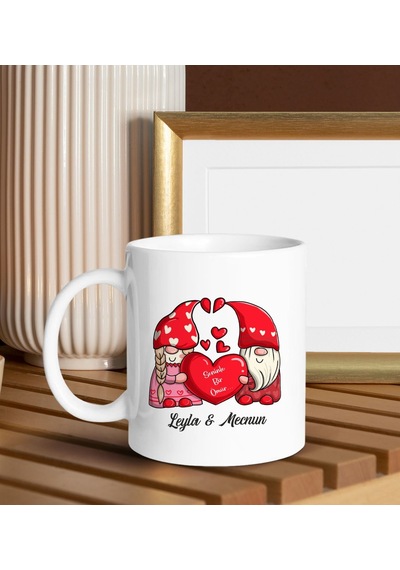Bk Gift Sevgiliye Özel Hediye Seti-6-2, Yıl Dönümü Hediyesi, İsimli Kupa, Sevgiliye Hediye, Sevgililer Günü Hediyesi