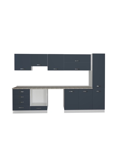 Decoraktiv Elite 325yq Ankastre Fırın Modüllü Mdf Hazır Mutfak Dolabı - Tezgah Dahil - Antrasit Decoraktiv Elite 325yq Ankastre Fırın Modüllü Mdf Hazır Mutfak Dolabı - Tezgah Dahil - Antrasit