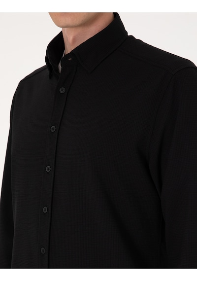 Pierre Cardin Erkek Siyah Gömlek Desenli 50307162-vr046 Siyah