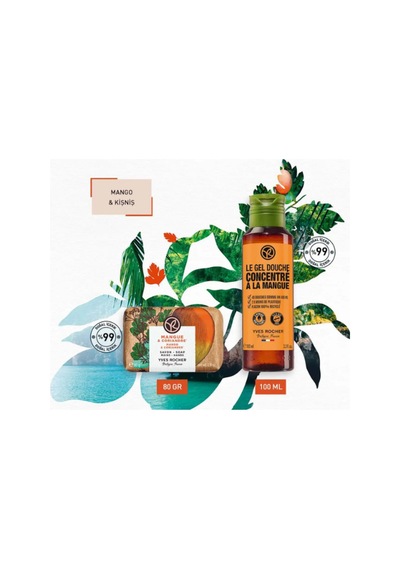 Canlandırıcı Mango- Kişniş Duş Ve Bakım Seti - Duş Jeli 100ml + Katı Sabun 80 Gr Diğer