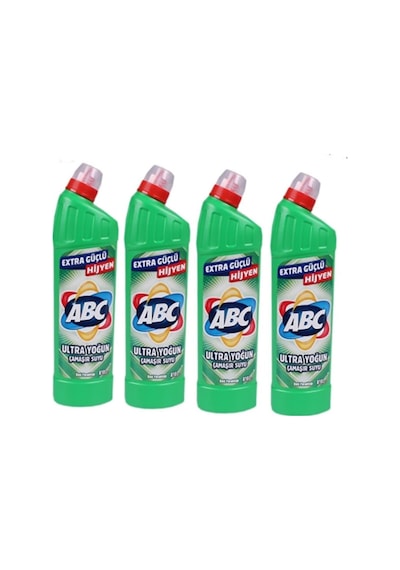 Abc Ultra Yoğun Sıvı Çamaşır Suyu 810 Gr. X 4 Adet Dağ Rüzgarı