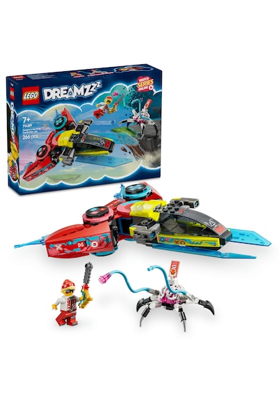 LEGO® DREAMZzz™ Cooper’ın Oyun Kumandası Jeti 71489 - 7 Yaş ve Üzeri Çocuklar için Yaratıcı Oyuncak Yapım Seti (266 Parça)