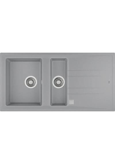 Teka Stone 60 B-Tg Metallıc Gri Tezgah Üstü Granit Eviye - 115360000