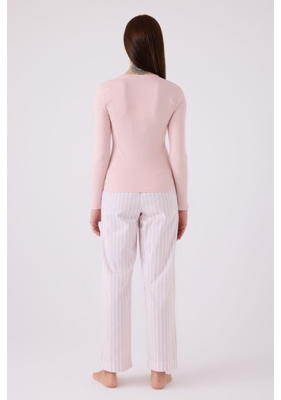 Arnetta Kadın Pembe Pijama Takımı Ar3120-s-v1 Pembe