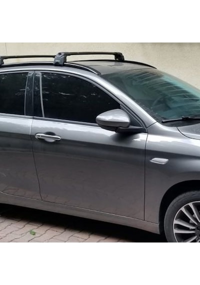 Turtle Air-2 Black Kit, Fiat Egea Cross Için Portbagaj