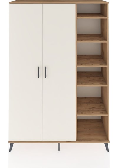 Hyperion Dolap 7 Raflı 2 Kapaklı Tek Askılı 132x44x195 Çam-aytaşı/çam Aytası/atlas Çam Hyperion Dolap 7 Raflı 2 Kapaklı Tek Askılı 132x44x195 Çam-aytaşı/çam Aytası/atlas Çam