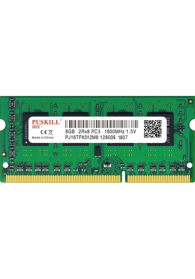 Monyee Dizüstü Bilgisayarlar İçin Ddr3l 8gb 1600mhz 1.35v So-dımm Ram Modülü