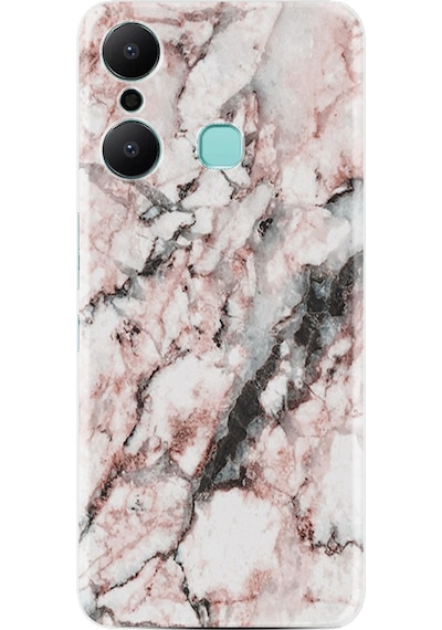 Infinix Hot 20 Play Kılıf Resimli Desenli Baskılı Silikon Colorfull Marble 2 1389