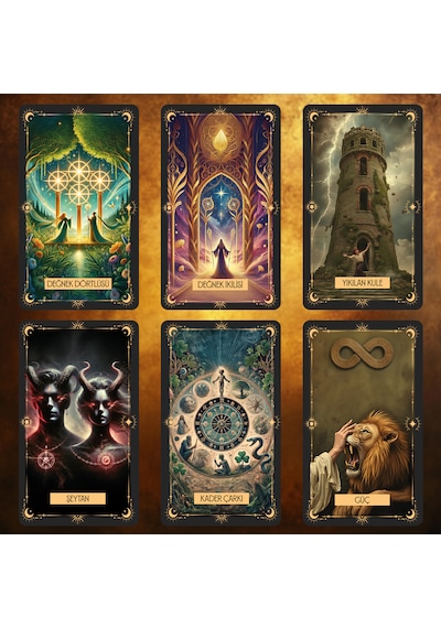 Pia Tarot / 78 Kart Tarot Destesi