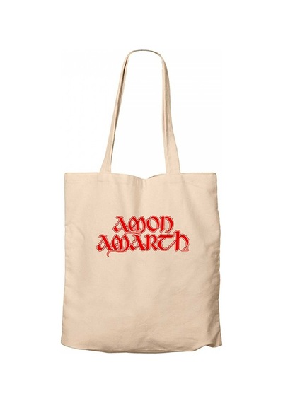 Amon Amarth Logo Classic Krem Kanvas Bez Çanta Krem