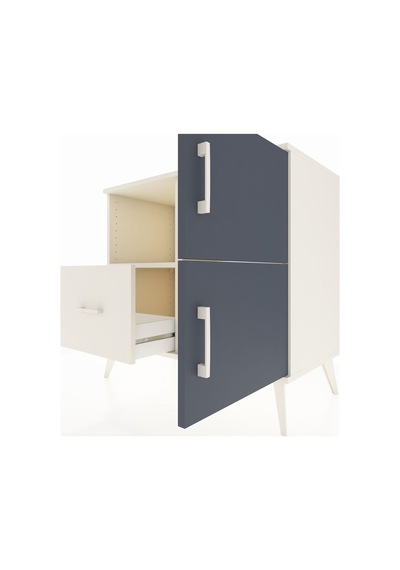 Hyperion Şifonyer 2 Raflı Tek Çekmeceli 2 Kapaklı 88x44x80 Aytaşı-antrasit/aytaşı Antrasit/aytaşı Hyperion Şifonyer 2 Raflı Tek Çekmeceli 2 Kapaklı 88x44x80 Aytaşı-antrasit/aytaşı Antrasit/aytaşı