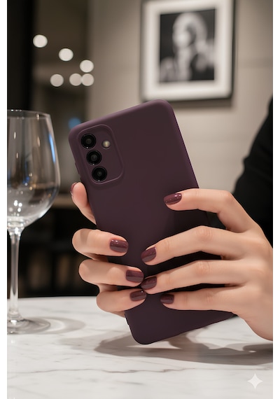 Samsung Uyumlu Galaxy S23 Fe Kılıf İçi Kadife Soft Silikon Lansman Kapak