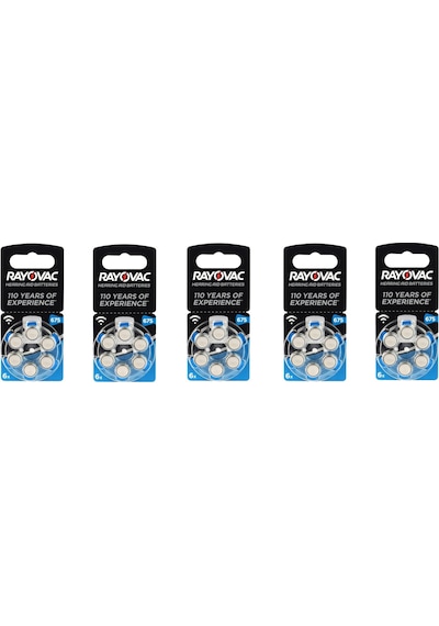 Rayovac 675 Numara İşitme Cihazı Pili 6 x 5'li