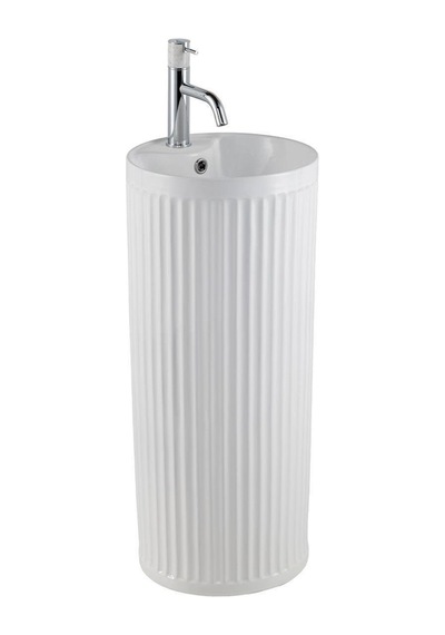 Monoblok Lavabo Mat Beyaz E-w310mb Beyaz