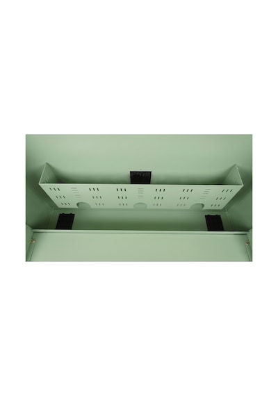 Alfafonet Ziglat 500 Duvar Tipi Laptop Dolabı 700x150x500 Mm Yeşil 70 Kg Taşıma Kapasiteli Kilitli Metal Dolap