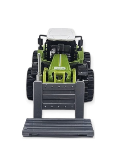 Farm Mini Oyuncak Traktör - 14 Cm Forklift Palet Yükleyici Çiftlik Aracı