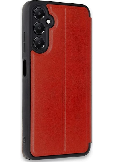 Newface Samsung Galaxy A35 5g Kılıf Flip Cover - Kırmızı