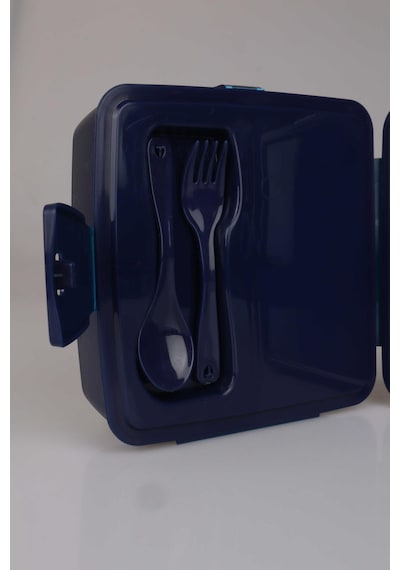 "dekomus Cep Defteri Hediyeli" Lisanslı Fenerbahçe 2 Katlı Beslenme Kutusu / Lunch Box Altın