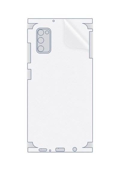 Samsung Galaxy A41 Uyumlu Fullbody Arka Kaplama Hidrojel Koruyucu Film 81223094