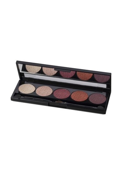 Professional Eyeshadow Mat Ve Işıltılı Toz Göz Far Paleti - 107 Metallic Rose