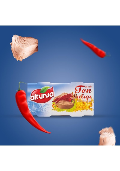 Altunsa Ton Balığı Acılı 2 x 160 G