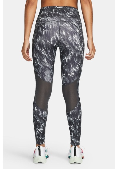 Nike Fast Dri Fit Running Leggins 3 Cepli Toparlayıcı Siyah Tayt Siyah