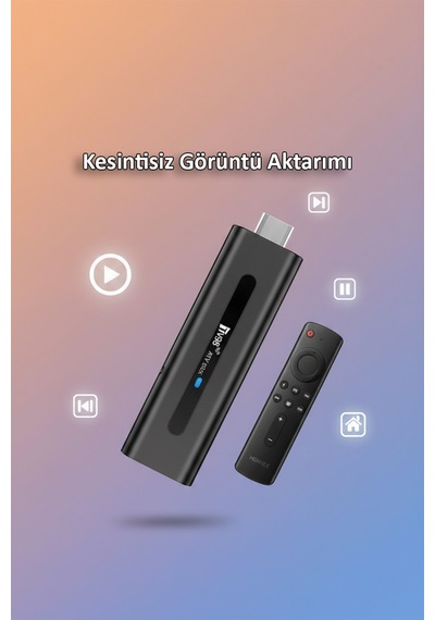 Tv Android 14.0 Tv Stick 4k Ultra Hd Dual Wifi Bluetooth Akıllı Tv Dönüştürücü